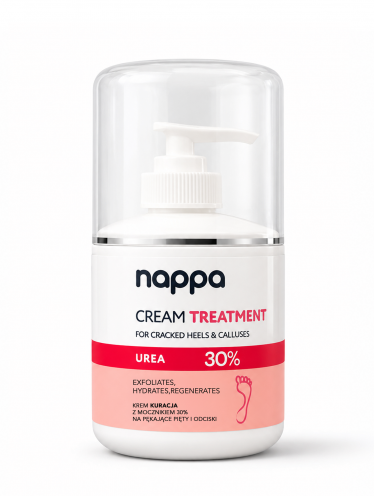 Silcare NAPPA cream TREATMENT urea 30% Z POMPKĄ CZERWONY - 250ml