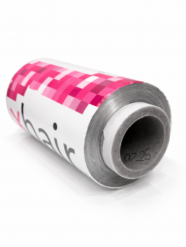 Folia fryzjerska aluminiowa do koloryzacji Xhair (14 my), 250m