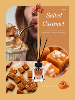 Patyczki zapachowe, Salted Carmel (100ml), Alya