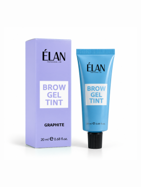 Farbka do brwi, Brow Gel Tint GRAPHITE (20ml), ELAN