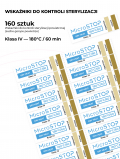MicroSTOP wskaźniki kontroli sterylizacji klasa 4 - 100 szt
