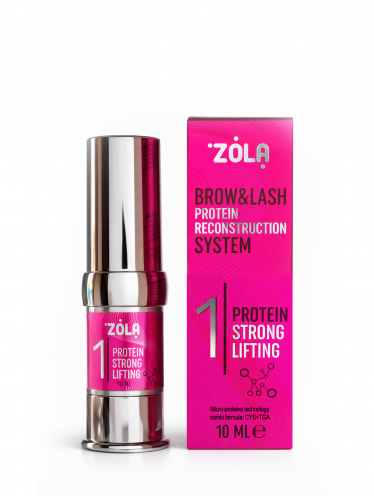 Środek do laminacji rzęs i brwi, 01 PROTEIN STRONG LIFTING (10ml), Zola