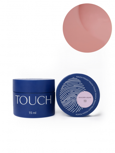 Żel budujący 2w1, Builder Liquid #10 (15ml), TOUCH