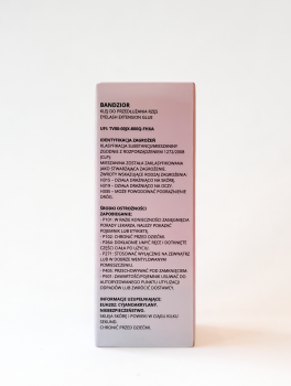 Klej do przedłużania rzęs BANDZIOR - 0.3-0.5s, (3ml), MOEMI