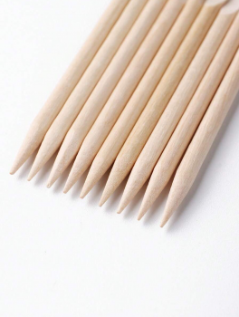 Patyczki drewniane do manicure EXPERT 150mm (10 szt), Staleks PRO
