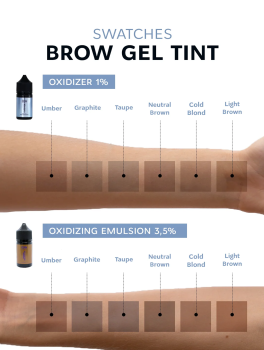 Farbka do brwi, Brow Gel Tint COLD BLOND (20ml), ELAN