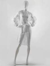 Fartuch włókninowy ochronny, wiązany - 5 szt