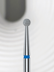 STALEKS PRO Frez Diamentowy Niebieski Kulka 2.5 mm EXPERT / FA01B025