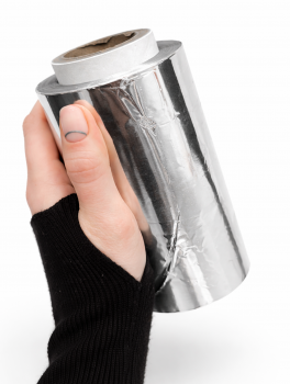 Folia fryzjerska aluminiowa do koloryzacji Xhair (14 my), 250m