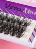Kępki rzęs Xtreme, V-shape (C / 0.07 / 16), Clavier