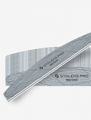 STALEKS PRO pilniki półksiężyc 180/240 SMART 40 - 25 szt / NFS-40-180/240-25