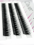 Clavier kępki rzęs V-shape Fishtail skęt C - 10 mm