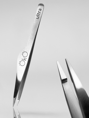 Pęseta do brwi punktowa, Tweezer ULTRA Point 03, OkO