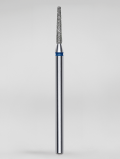 Frez diamentowy ścięty stożek 1.6mm, niebieski, Staleks PRO