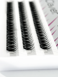 Clavier kępki rzęs V-shape Fishtail skęt C - 8 mm