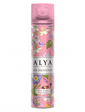Odświeżacz powietrza w sprayu, Soft Wave (300ml), Alya