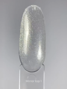 Top hybrydowy, MIRROR #1 no wipe (13ml), TOUCH