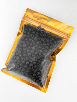 Wosk do depilacji twardy w dropsach, czarny (100g), Beautiona