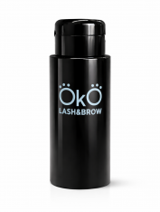 OkO butelka z pompką CZARNA - 200ml