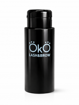 Buteleczka na płyny kosmetyczne z pompką, OkO (200ml)