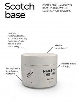 Baza hybrydowa, Scotch Base (30ml), NOTD