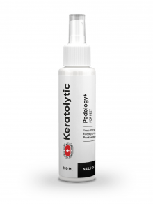 Keratolityk do usuwania zrogowaciałej skóry, Podology+ (100ml), NOTD