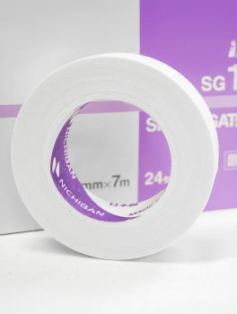 Taśma do przedłużania rzęs NICHIBAN 1.2cm x 7m - perforowana