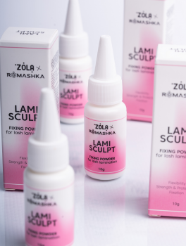 Puder utrwalający do laminacji rzęs, LamiSculpt Fixing Powder , Zola (10g)