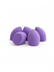 Gąbka do makijażu MINI, liliowa (5 szt)