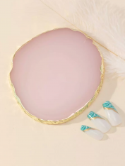 Podkładka do zdjęć i mieszania lakierów, marmurowa