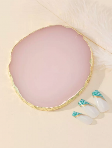 Podkładka do zdjęć i mieszania lakierów, marmurowa