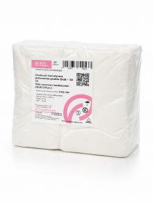 Chusteczki kosmetyczne gładkie, 100 szt (25x38cm), Eko-Higiena