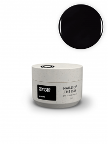 Farba żelowa do zdobienia, Premium Gel paint BLACK (5ml), NOTD