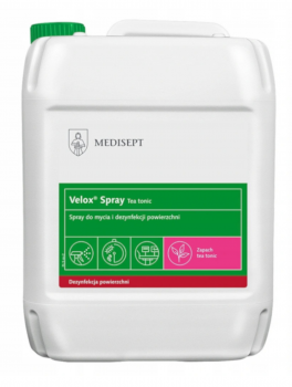 Velox Spray Tea tonic, płyn do dezynfekcji powierzchni (5L)