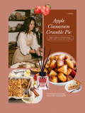 Alya Gourmand Patyczki Zapachowe Apple Cinnamon Crumble Pie 100ml