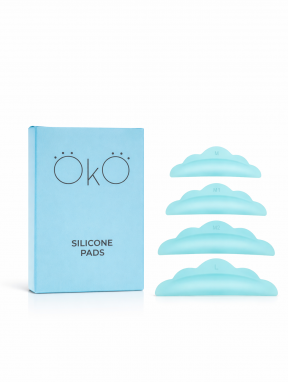 Zestaw wałeczków do laminacji rzęs SLICONE PADS (5 par) ,OkO