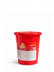 Pojemnik na odpady medyczne, czerwony (0,7L)