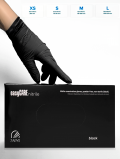 Zarys rękawice nitrylowe czarne XS 100 szt.