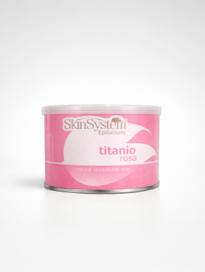Wosk do depilacji puszka, różany (400 ml), Skin System