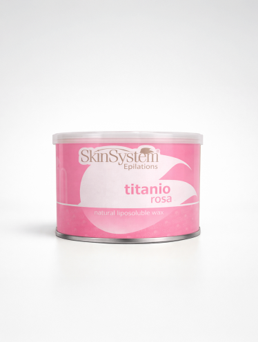 Wosk do depilacji puszka, różany (400 ml), Skin System