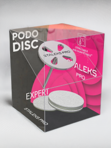 Dysk do pedicure PODODISC 20mm + 5 nakładek, Staleks PRO