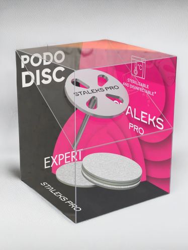 STALEKS PRO ZESTAW pododisc EXPERT M + pilniki #180 20mm / PDset-20