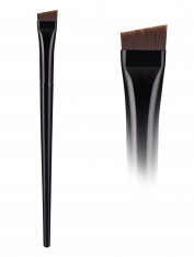 Pędzelek skośny płaski do henny i pasty, czarny