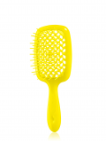 Janeke Superbrush Small szczotka do włosów fluo żółta