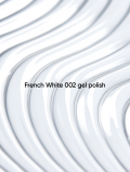 NAILSOFTHEDAY Gel Polish WHITE FRENCH#002 - 10ml