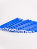 Aplikatory bezwłókienkowe, microbrush, granatowe (100 szt)