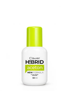 Aceton zmywacz do paznokci H!brid (50ml), Clavier
