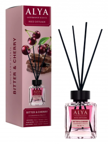 Patyczki zapachowe, Bitter&Cherry (100ml), Alya