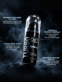 Środek do laminacji rzęs i brwi, OkO TURBO STEP 2 LOCK (10ml)