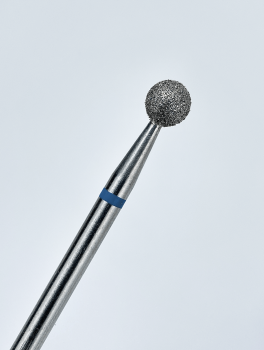 Frez diamentowy kulka 4mm, niebieski, TOUCH
